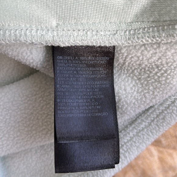 The North Face Denali Women’s Fleece Full Zip Jacket Coat Minty Green Size M - Picture 7 of 10